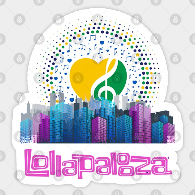 Lollapalooza Sticker by smkworld